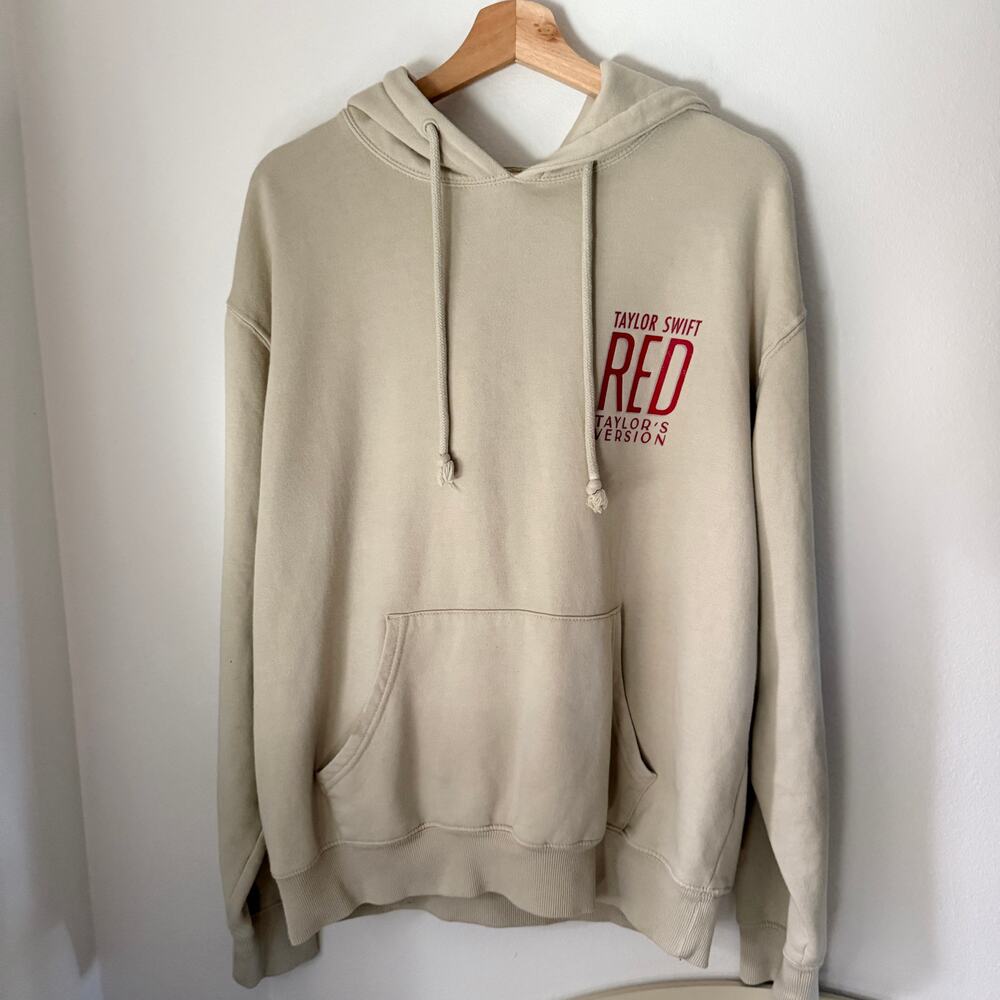 Taylor Swift Red Taylor’s Version Merch Hoodie Sz Medium